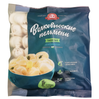 

Пельмени"ТАЕЖНЫЕ ПО-ВОЛКОВЫССКИ"РБ 450г