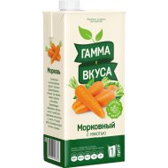 Нектар Гамма вкуса морковный с мякотью, 1 л