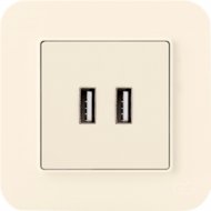 Розетка USB «Gunsan» Radius, 01401200-157351