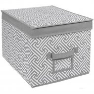 Коробка «Handy Home» Орнамент, UC-203, серый, 400х300х250 мм