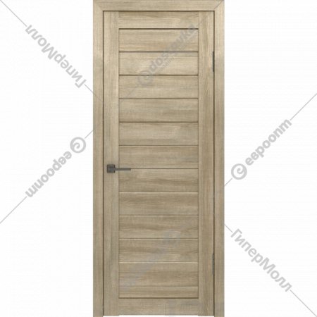 Дверь «Лайт» 6 ДГ Дуб мокко, 200х60 см