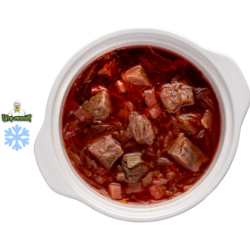 Борщ с говядиной, замороженный 1/250