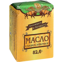 

Масло "СЛАДКОСЛИВОЧНОЕ"(82,6%)200г