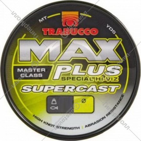 Леска монофильная «Trabucco» Max Plus Supercast, 057-14-350, 0.35 мм, 300 м