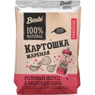 Чипсы «Bruto Kraft» с розовым перцем и морской солью, 120 г
