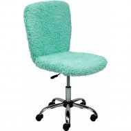 Кресло «AksHome» Fluffy, искусственный мех, мятный