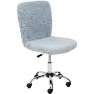 Кресло «AksHome» Fluffy, искусственный мех, серый