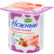 Йогуртный продукт «Нежный» сливочный с малиной и земляникой, 5%, 100 г