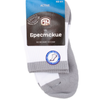 

Носки муж.(2330,р.25,031,бел-св.сер)