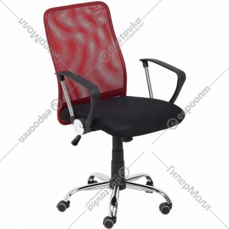 Кресло «AksHome» Gamma, красный/черный