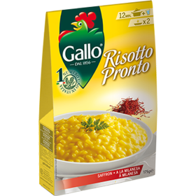 Смесь для ри­зот­то «Riso Gallo» по-ми­лан­ски с ша­фра­ном, 175 г