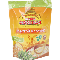 

Каша овс."ЗОЛОТОЙ КОЛОСОК" (ананас) 250г