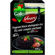 Рис «Gallo» Venere, черный пропаренный, 500 г