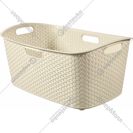 Корзина «Curver» Laundry Basket, 223393, кремовый, 47 л