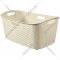 Корзина «Curver» Laundry Basket, 223393, кремовый, 47 л