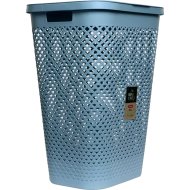 Корзина для белья «Curver» Laundry Hamper, 251585, синий, 55 л