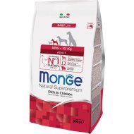 Сухой корм Monge Dog Daily Line Mini, для взрослых собак мелких пород, из курицы, 800 г