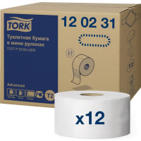 

Бумага туалетная "TORK"(170м,12рул/уп)