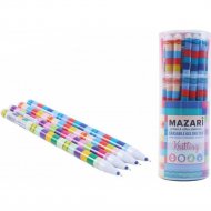 Ручка гелевая «Mazari» Knitting, M-5429-70, со стираемыми чернилами, синий