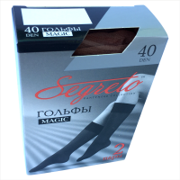

Гольфы жен."SEGRETO"(magic40,23-25,брон)