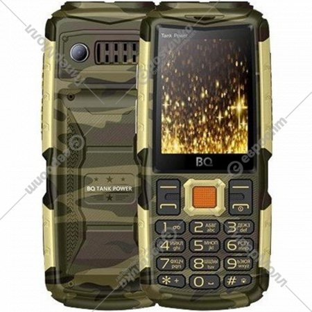 Мобильный телефон «BQ» BQ-2430, камуфляж/золото
