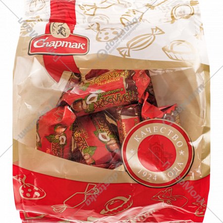 Конфеты глазированные «Спартак» Грильяж в шоколаде, 150 г