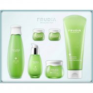 Набор косметики «Frudia» Увлажнение, себорегуляция и уход, с зеленым винорадом