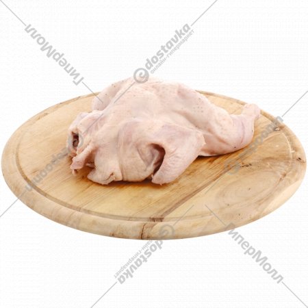 Тушка цыпленка-корнишона, потрошеная, охлажденная, 1 кг, фасовка 0.8 кг