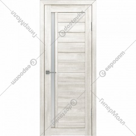Дверь «Лайт» 9 ДО Латте/Белое матовое, 200х70 см