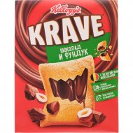 Завтраки готовые «Kellogg’s» Krave, подушечки с фундуком и шоколадом, 220 г