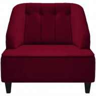 Кресло «Brioli» Дино П, В48 вишневый, 90х65х86 см