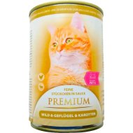 Консервы для кошек «My happy pets» Premium, кабан/домашняя птица/морковь, 4x415 г