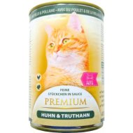 Консервы для кошек «My happy pets» Premium, курица/индейка, 4x415 г