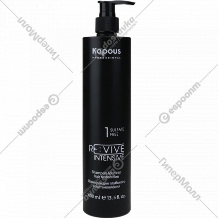 Шампунь для волос «Kapous» для глубокого восстановления, Re:vive, 2555, 400 мл