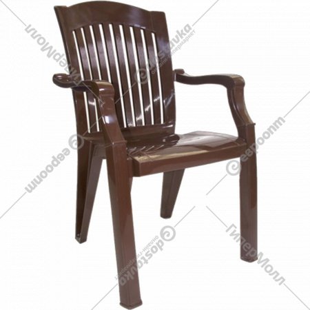 Кресло «Стандарт Пластик Групп» №7 Премиум-1, шоколад
