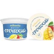 Йогурт греческий «Milkavita» манго 1,7 %, 200 г