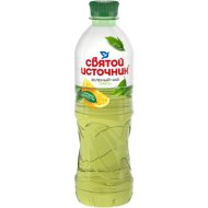 Напиток «Святой Источник» негазированный, зеленый чай, лимон, 0.5 л