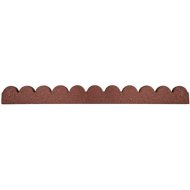 Садовый бордюр «Multy Home» Flexi Curve Scalloped Border, EU5000058, терракотовый, 120 см