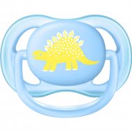 Пустышка силиконовая «Ultra Air» для мальчика, 0-6 месяцев, 1 шт