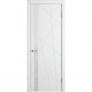 Дверь «Colorit» К5 ДО Белая эмаль/Белый лак, 200х60 см