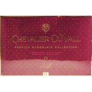Набор шоколадных конфет «Chevalier Duvall» варенье вишня/клубника/клюква, в темном шоколаде, 110 г