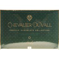 Набор шоколадных конфет «Chevalier Duvall» коньяк/ликер/амаретто, в темном шоколаде, 110 г