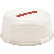 Тортовница «Curver» Cake box round, 172572, кремовый/прозрачный