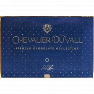 Набор шоколадных конфет «Chevalier Duvall» трюфельный/миндальный крем/мокко, в темном шоколаде, 110 г