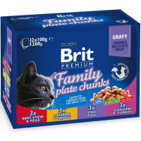 

Корм д/кош"BRIT"(Premium,100313)1.2кг