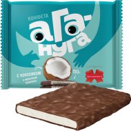 Конфеты шоколадные «Коммунарка» Ага-нуга с кокосом, 50 г