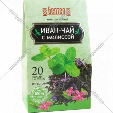 Чай травяной «Белтея» иван-чай с мелиссой, 20х1.2 г