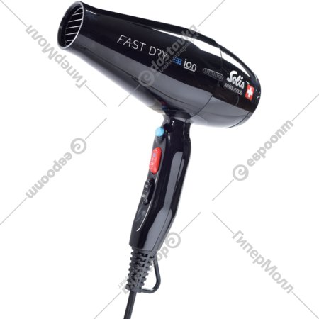 Фен «Solis» FastDry, черный