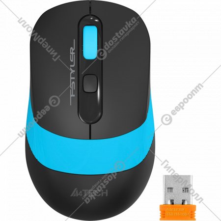 Мышь «A4Tech» Fstyler FG10, blue