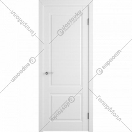Дверь «Colorit» К1 ДГ Белая эмаль, 200х70 см